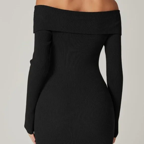 Women's Off Shoulder Ribbed Knit Sweater Dress Mini Long Sleeve Fall Trendy  is available for purchase on au PAY Market - Imported Goods Online Store  Co.Ltd. | au PAY Market - Online